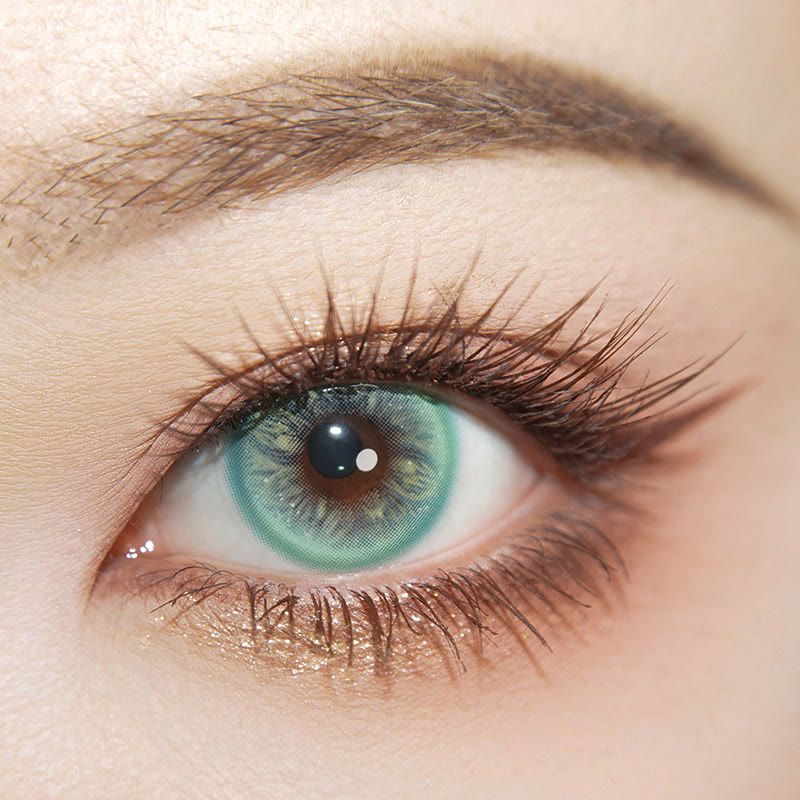 Dollpoison Gleam Green 1-Day Cosplay Colored Contacts - image 1