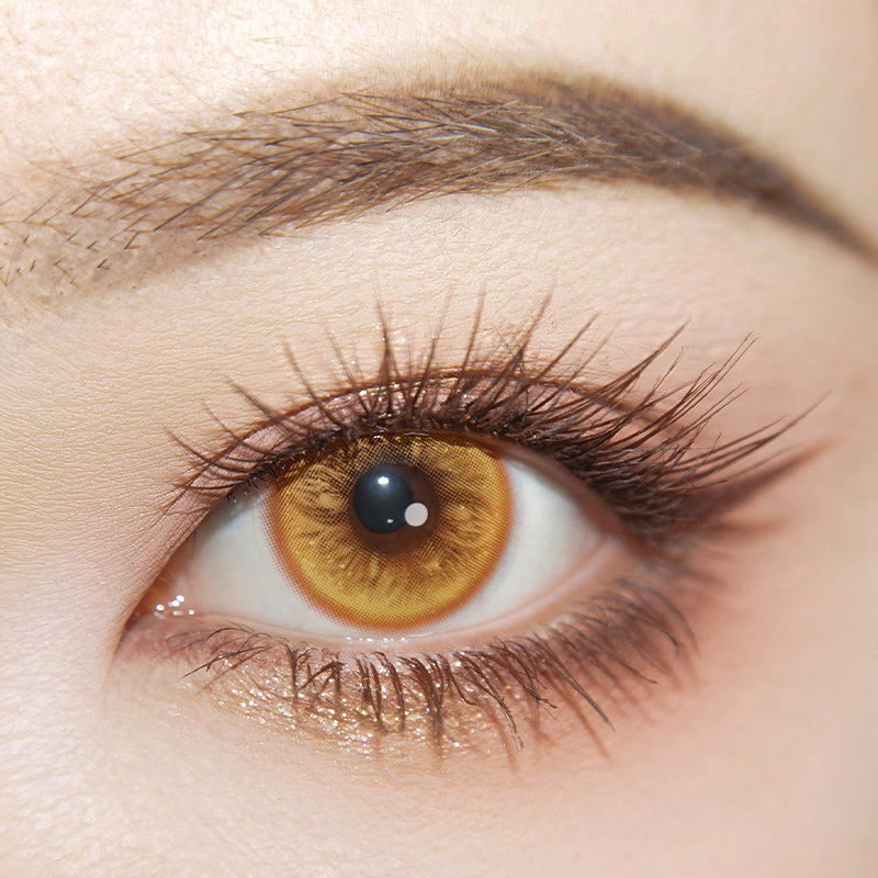 Dollpoison Gleam Brown 1-Day Cosplay Colored Contacts - image 1