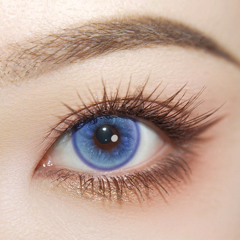 Dollpoison Gleam Blue 1-Day Cosplay Colored Contacts - image 1