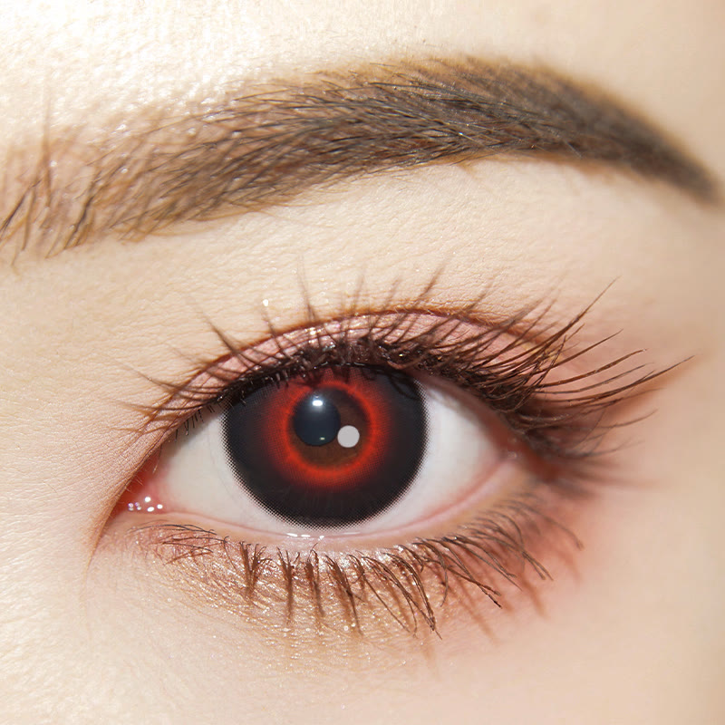 Dollpoison Eclipse Black 1-Day Cosplay Colored Contacts - image 1