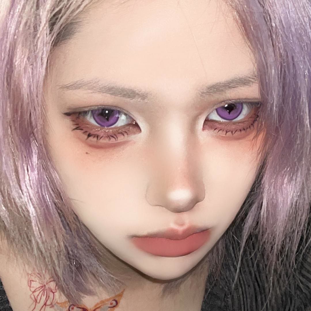 Dollpoison Themis Violet 1-Day Cosplay Colored Contacts - image 2