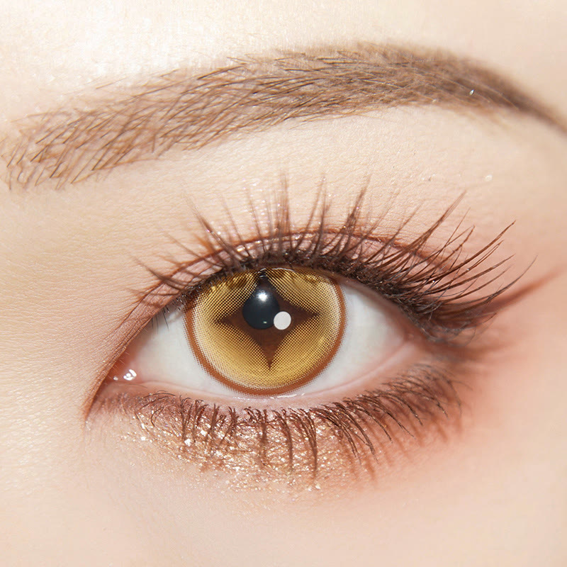 Dollpoison Themis Brown 1-Day Cosplay Colored Contacts - image 1