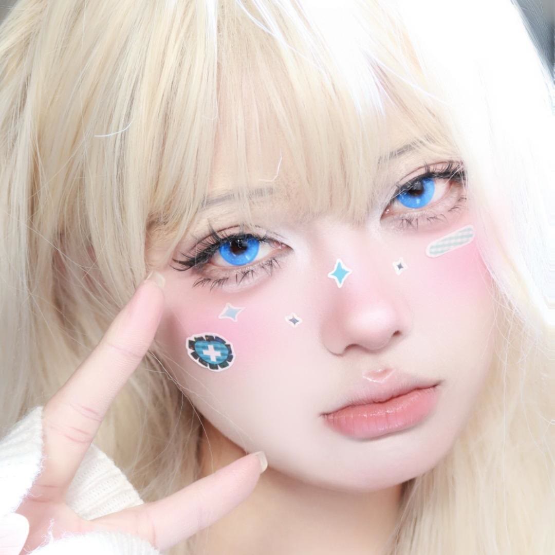 Dollpoison Nocturne Blue 1-Day Cosplay Colored Contacts - image 3