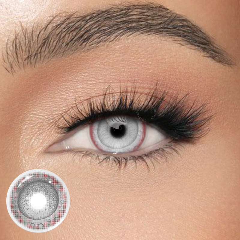 Dollpoison  Abyss Grey 1-Day Cosplay Colored Contacts - image 1