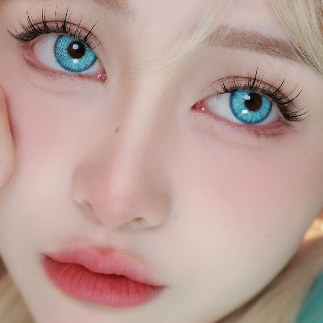 Dollpoison Vita Blue 1-Day Cosplay Colored Contacts - image 2