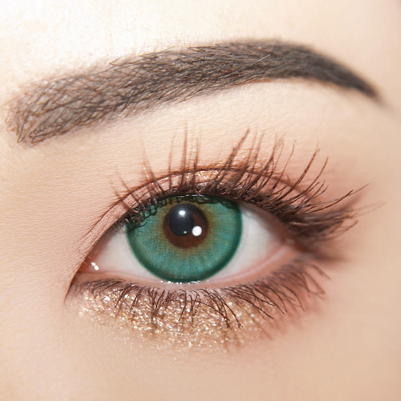 Dollpoison Fallen Green 1-Day Cosplay Colored Contacts - image 1