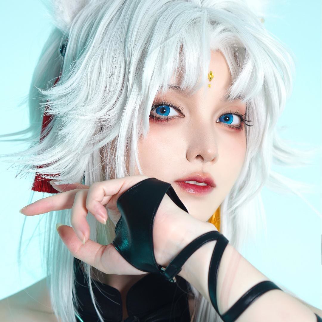 Dollpoison Eden Blue 1-Day Cosplay Colored Contacts - image 2