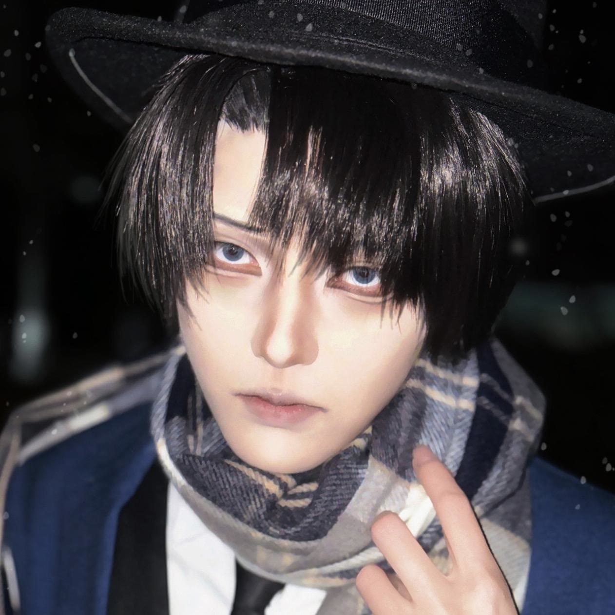 Dollpoison Mini Pupil Blue 1-Day Cosplay Colored Contacts - image 2