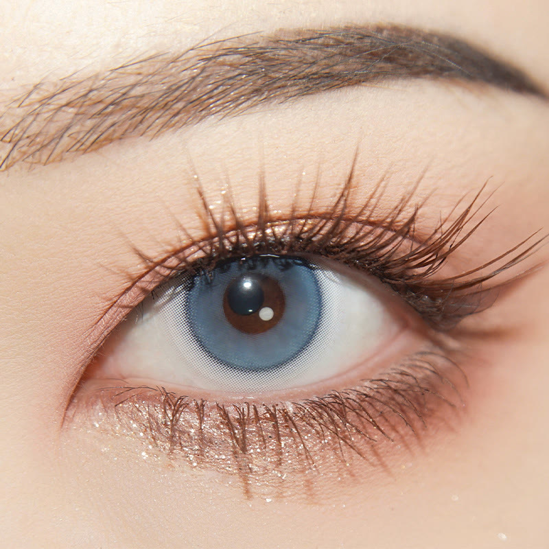 Dollpoison Mini Pupil Blue 1-Day Cosplay Colored Contacts - image 1