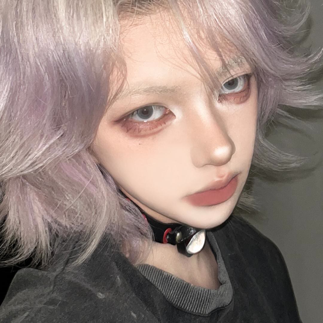Dollpoison Mini Pupil Grey 1-Day Cosplay Colored Contacts - image 2
