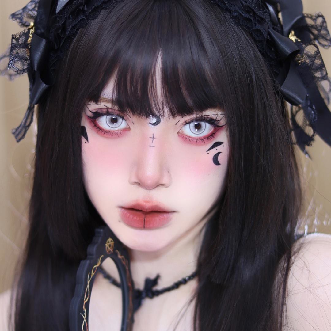 Dollpoison Aurelia Grey 1-Day Cosplay Colored Contacts - image 2