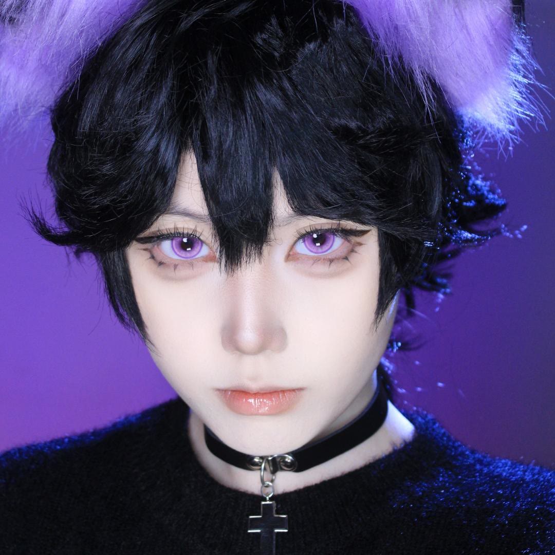 Dollpoison Aurelia Violet 1-Day Cosplay Colored Contacts - image 2