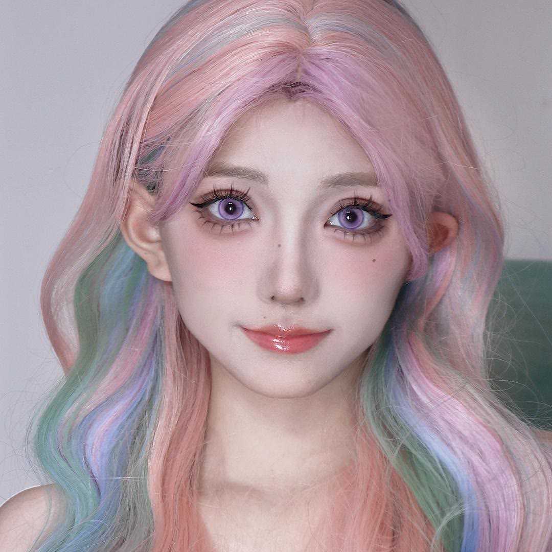 Dollpoison Aurelia Violet 1-Day Cosplay Colored Contacts - image 4
