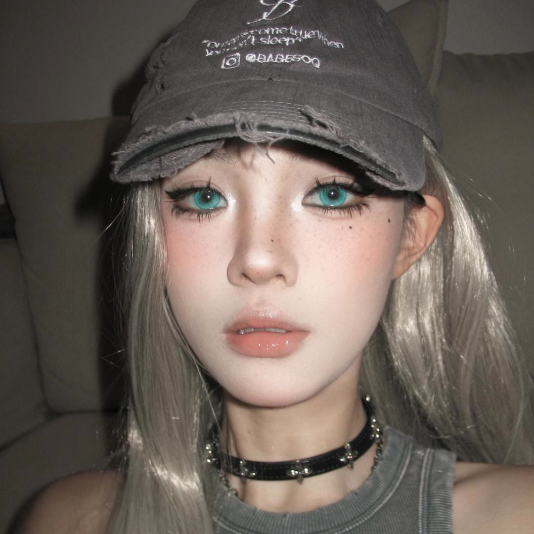 Dollpoison Aurelia Green 1-Day Cosplay Colored Contacts - image 3