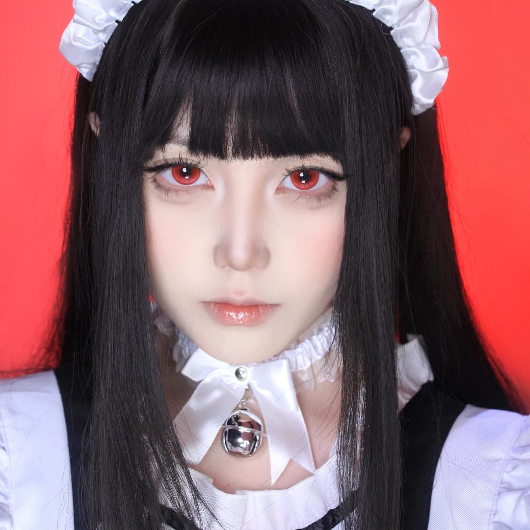 Dollpoison Aurelia Red 1-Day Cosplay Colored Contacts - image 3