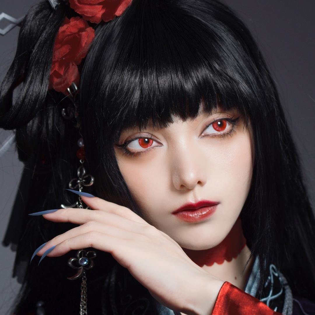 Dollpoison Aurelia Red 1-Day Cosplay Colored Contacts - image 2