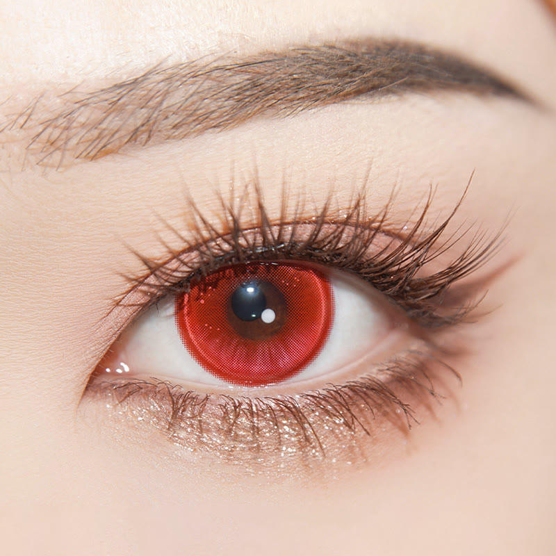 Dollpoison Aurelia Red 1-Day Cosplay Colored Contacts - image 1
