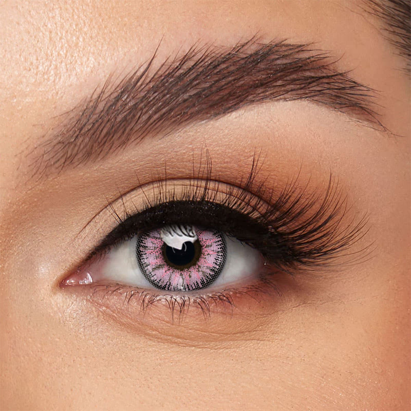 Dollpoison Nonno Pink Prescription Yearly Cosplay Colored Contacts - image 1