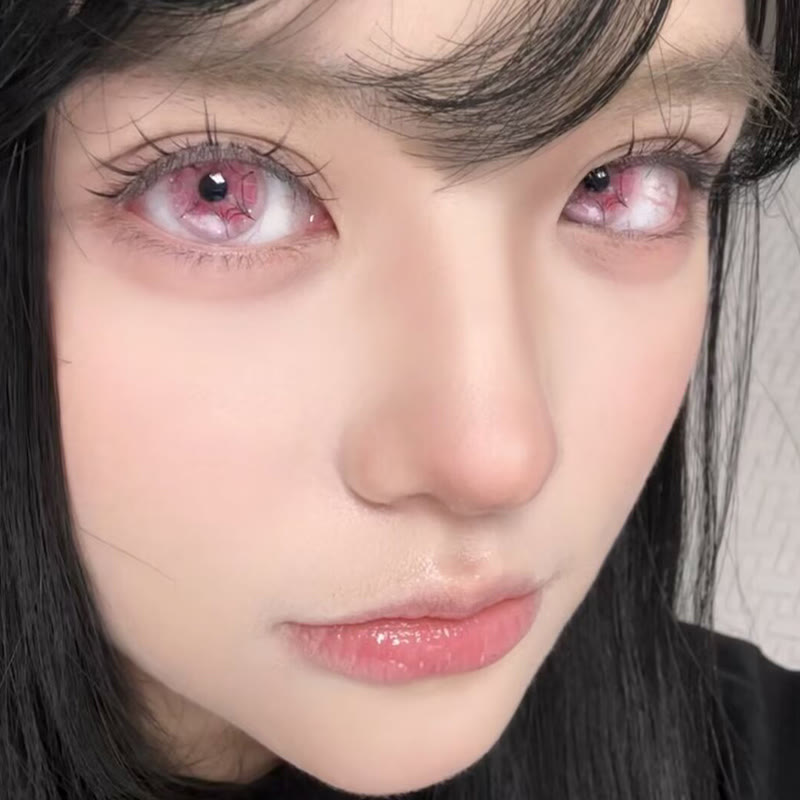 Dollpoison Cinder Kiss Red 6-Month Cosplay Colored Contacts - image 7