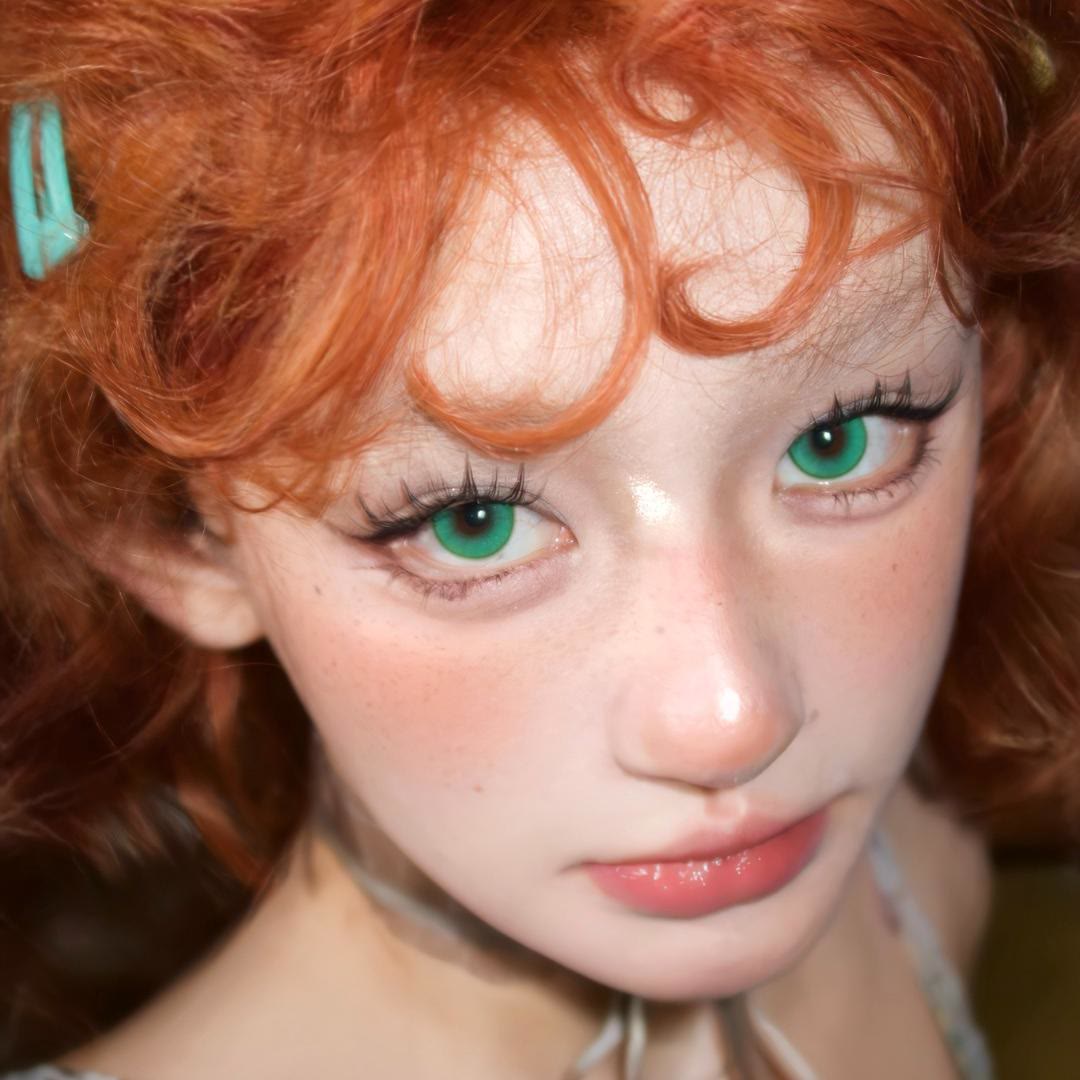 Dollpoison Nocturne Green 1-Day Cosplay Colored Contacts - image 3