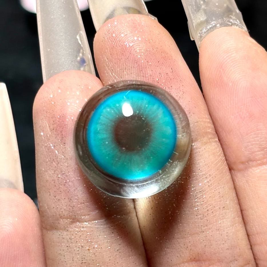 Dollpoison Nocturne Turquoise 1-Day Cosplay Colored Contacts - image 5