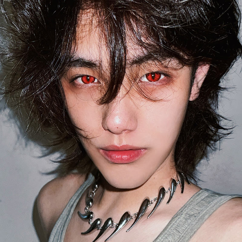 Dollpoison Dragon Soul Red 1-Day Cosplay Colored Contacts - image 7