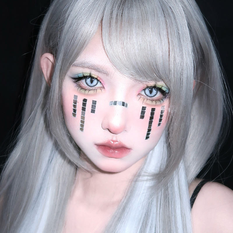 Dollpoison Dragon Soul Grey 1-Day Cosplay Colored Contacts - image 6