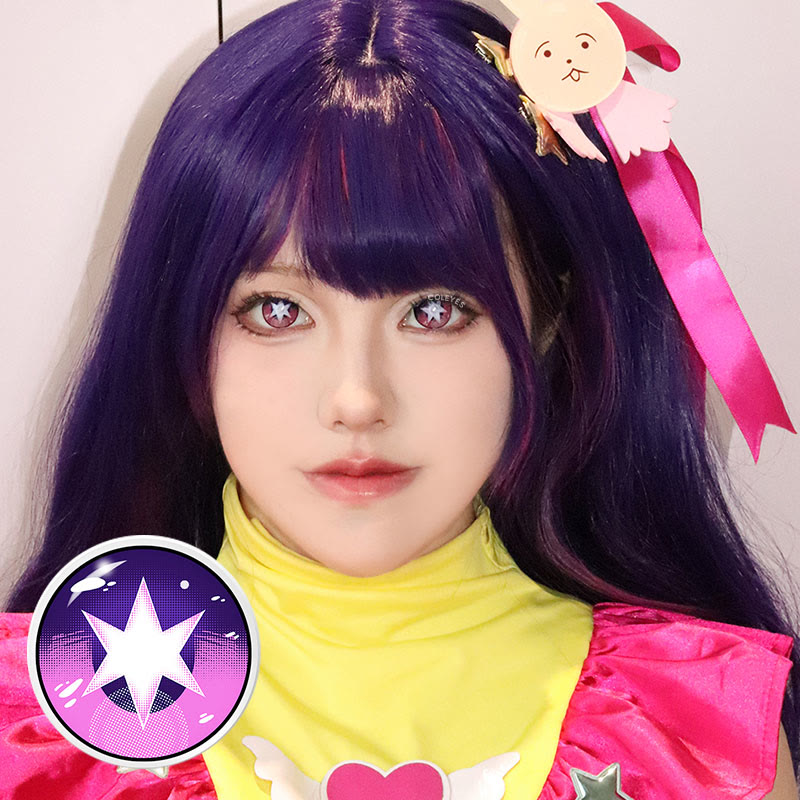 Dollpoison Ai Hoshino Purple Yearly Cosplay Colored Contacts - image 5