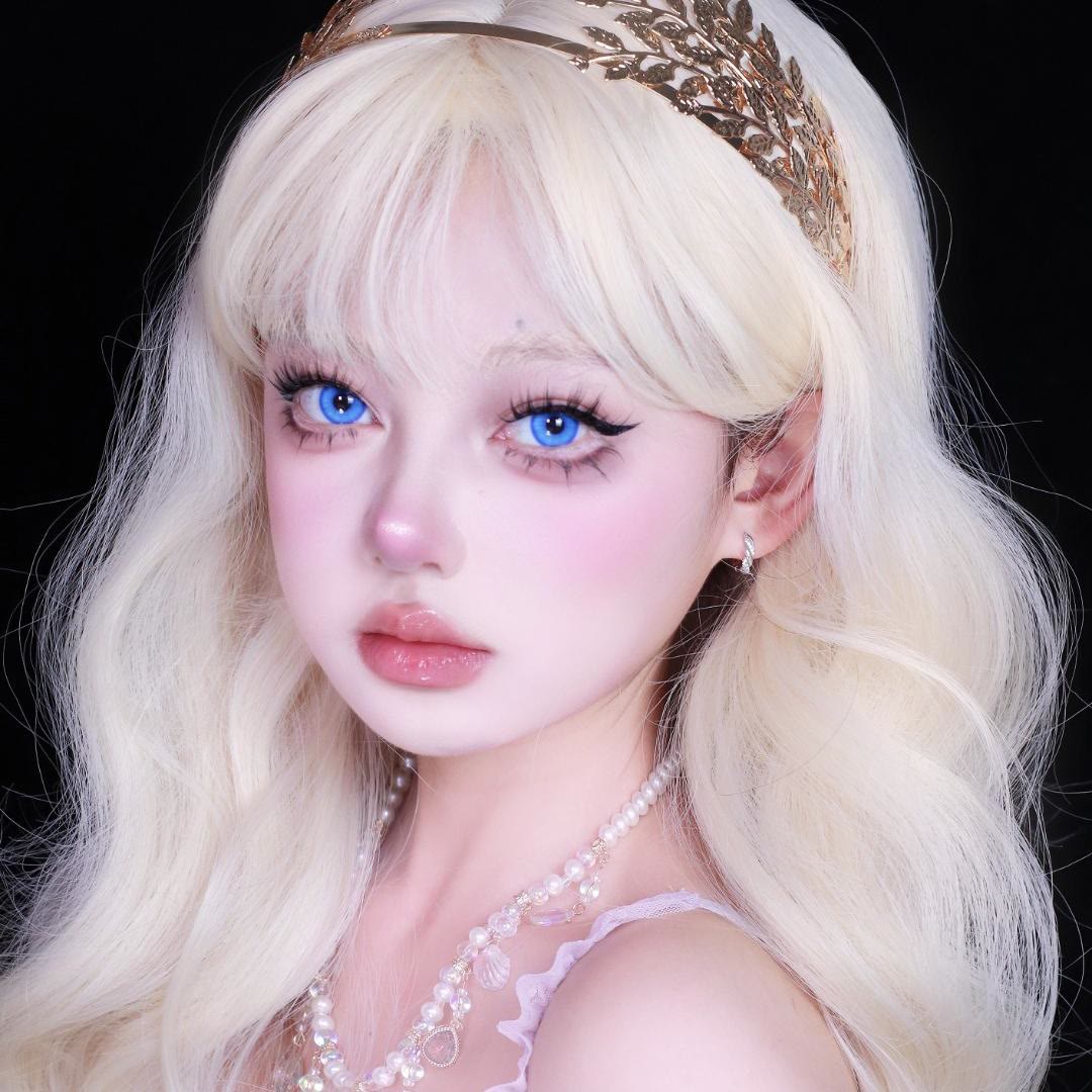 Dollpoison Fallen Blue 1-Day Cosplay Colored Contacts - image 5