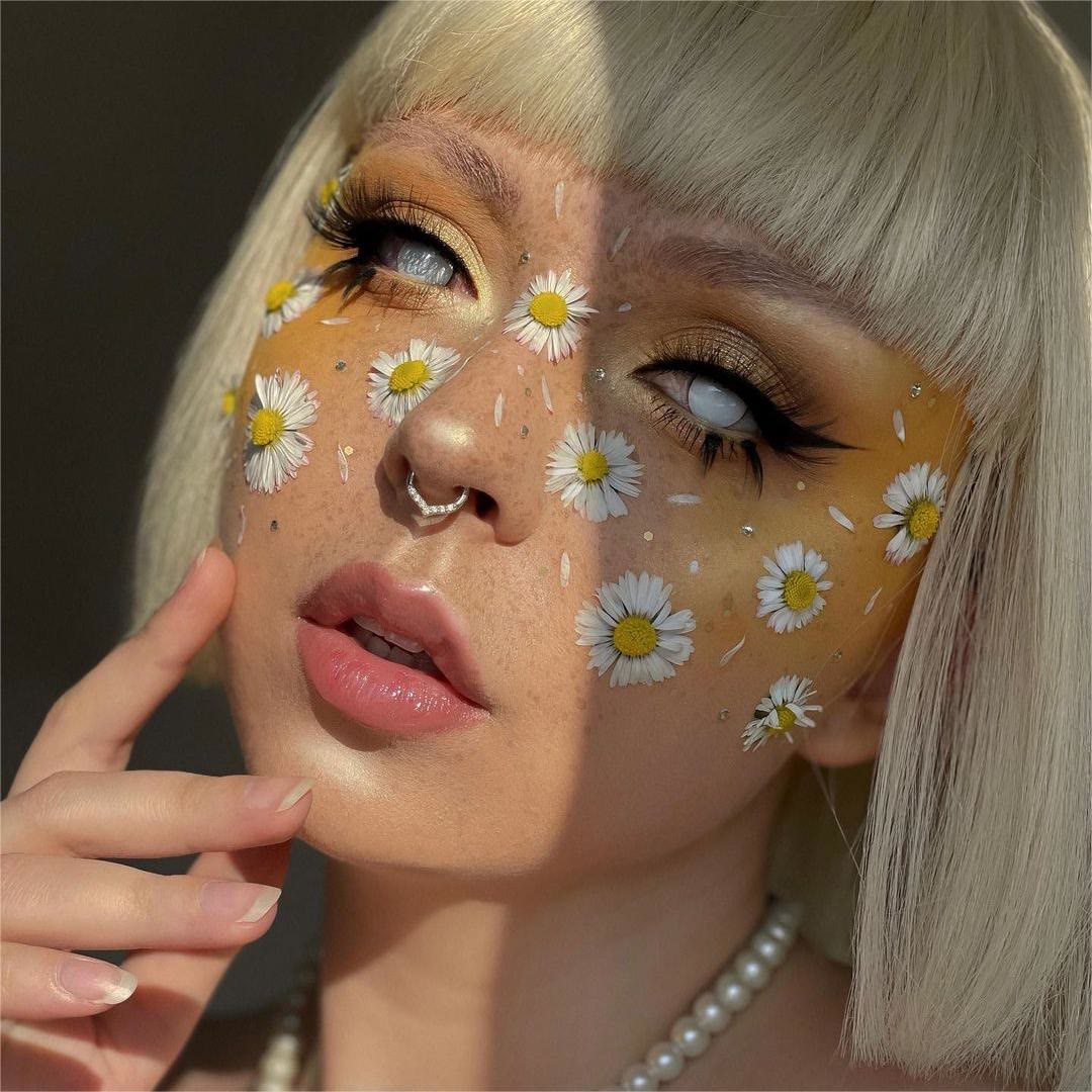 Dollpoison Blind White Out Yearly Cosplay Prescription Colored Contacts - image 9