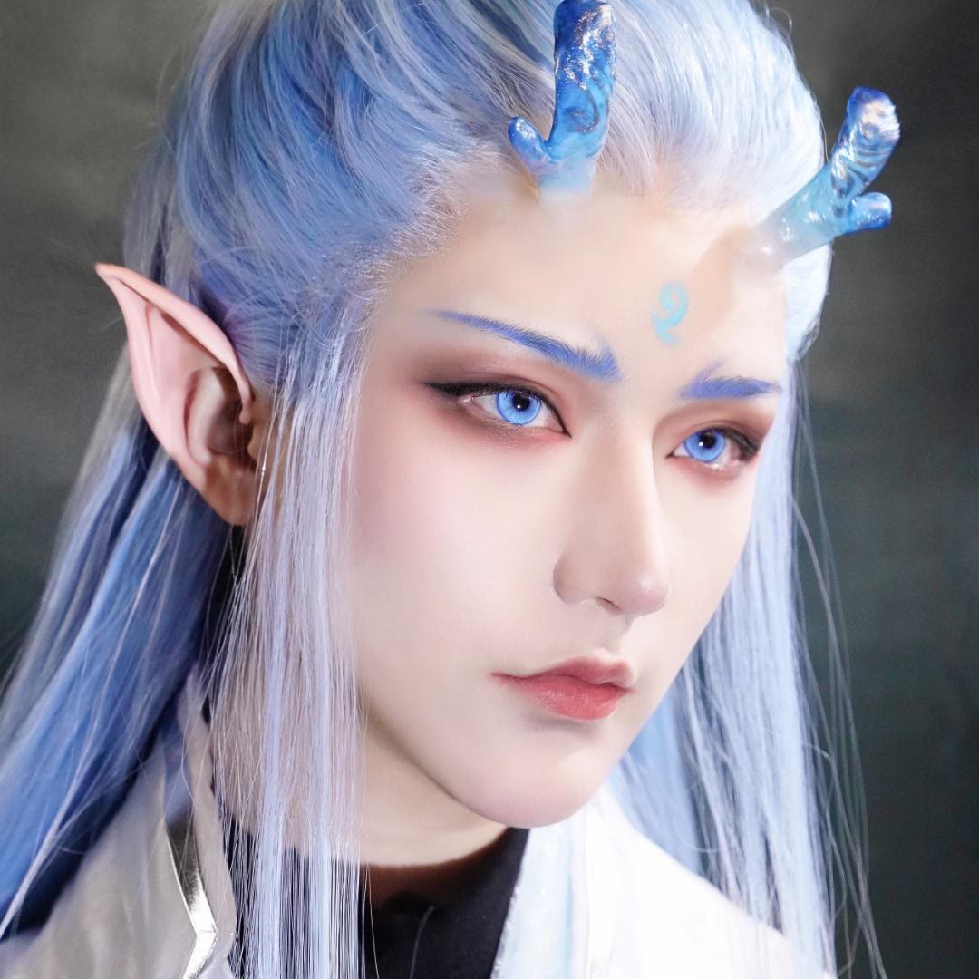 Dollpoison Aurelia Blue 1-Day Cosplay Colored Contacts - image 4