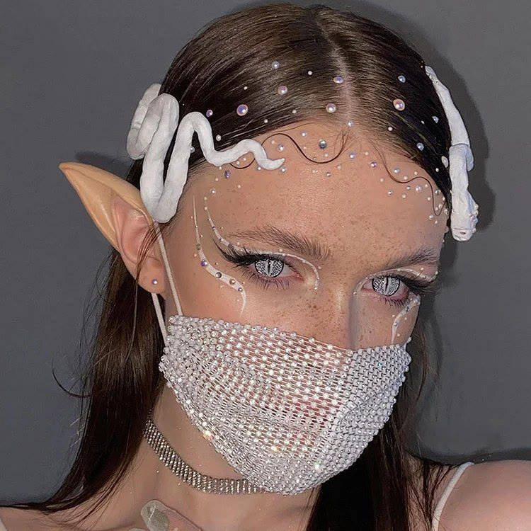 Dollpoison Lizard Eye Grey Yearly Cosplay Colored Contacts - image 3