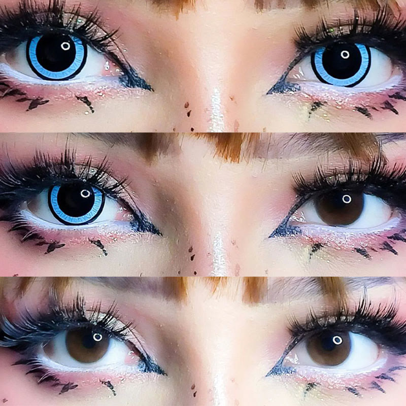 Dollpoison Nebula Blue Yearly Cosplay Colored Contacts - image 4