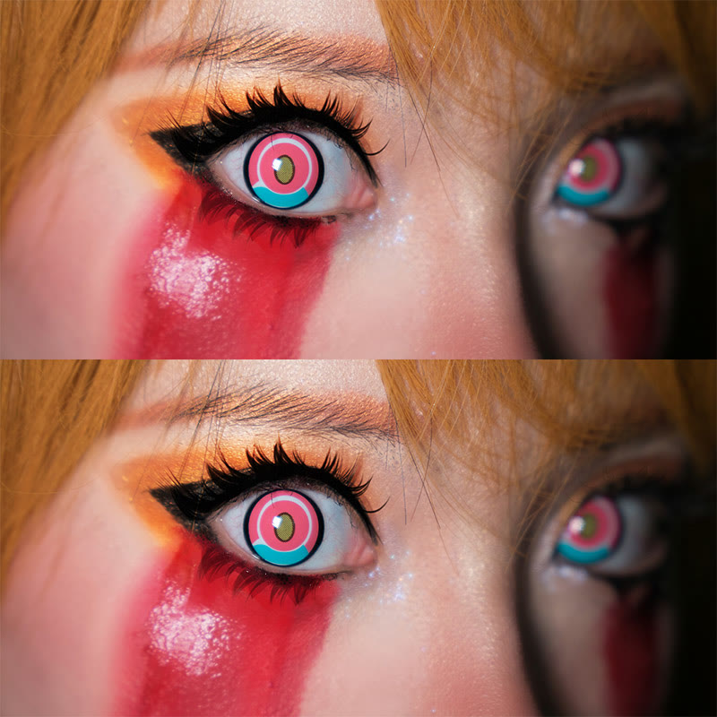 Dollpoison Titan Pink Yearly Cosplay Colored Contacts - image 4