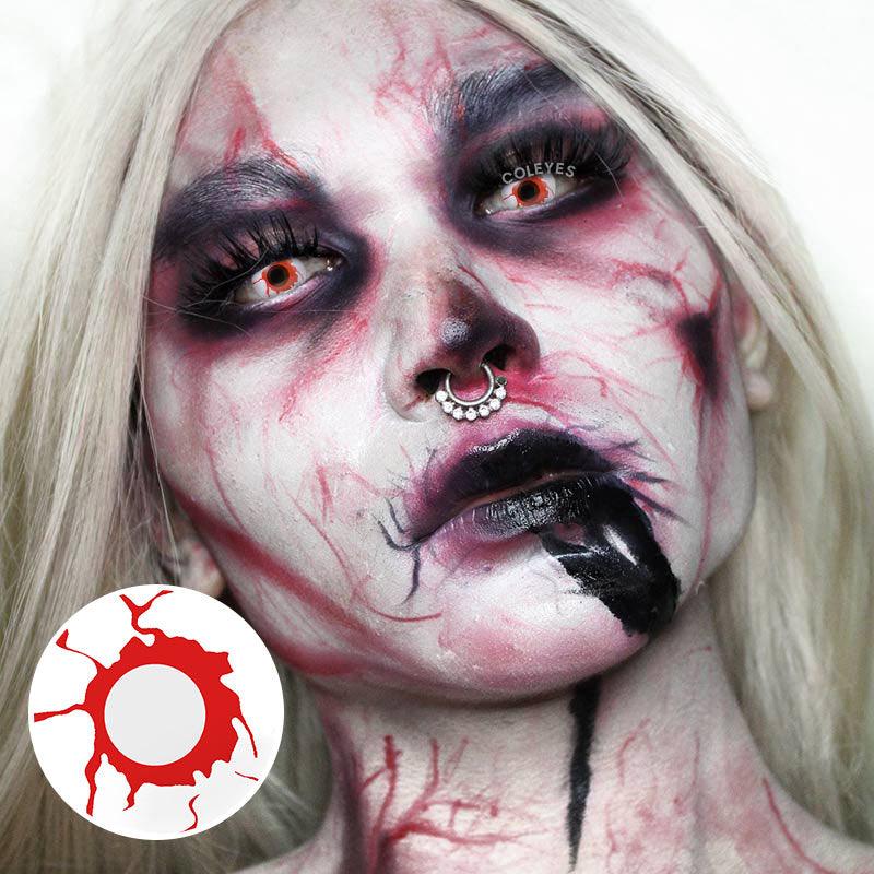 Dollpoison Blood Shot Yearly Cosplay Colored Contacts - image 4