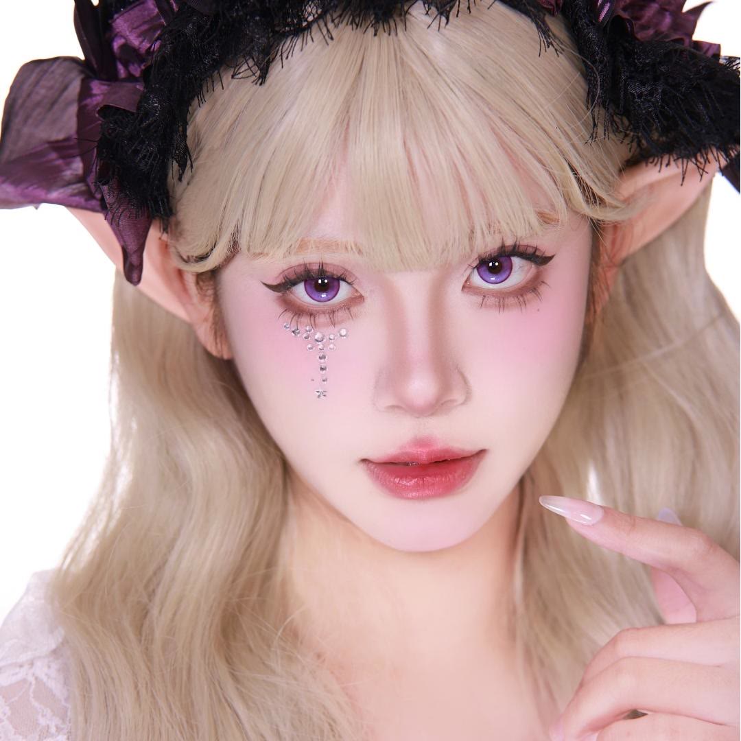 Dollpoison Eden Violet 1-Day Cosplay Colored Contacts - image 3