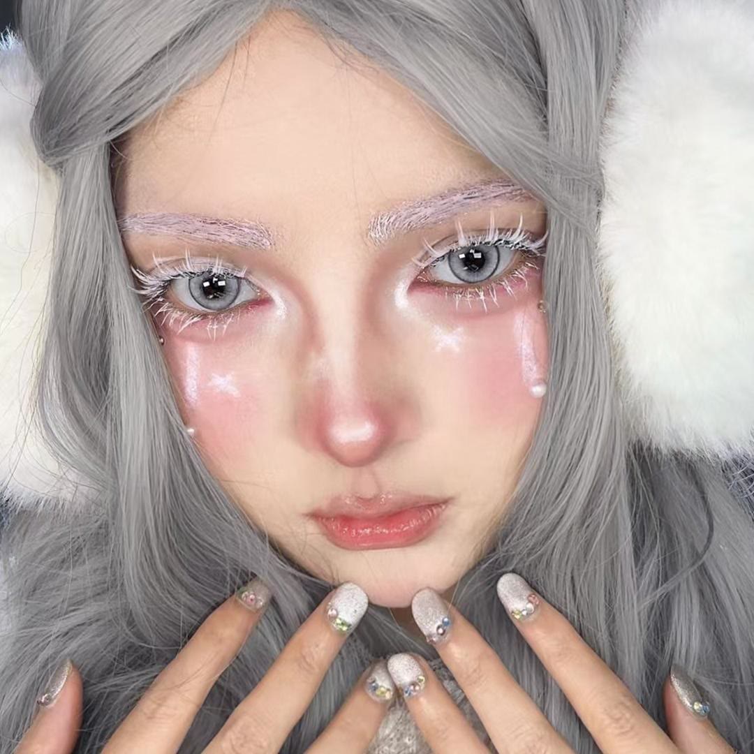Dollpoison Nocturne Grey 1-Day Cosplay Colored Contacts - image 4