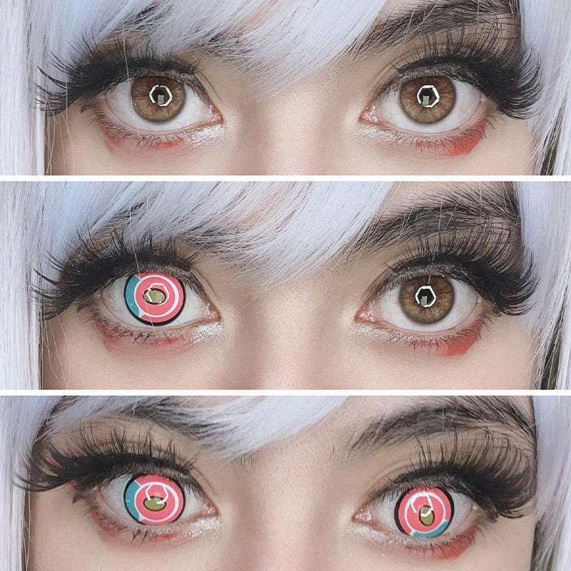 Dollpoison Titan Pink Yearly Cosplay Colored Contacts - image 5