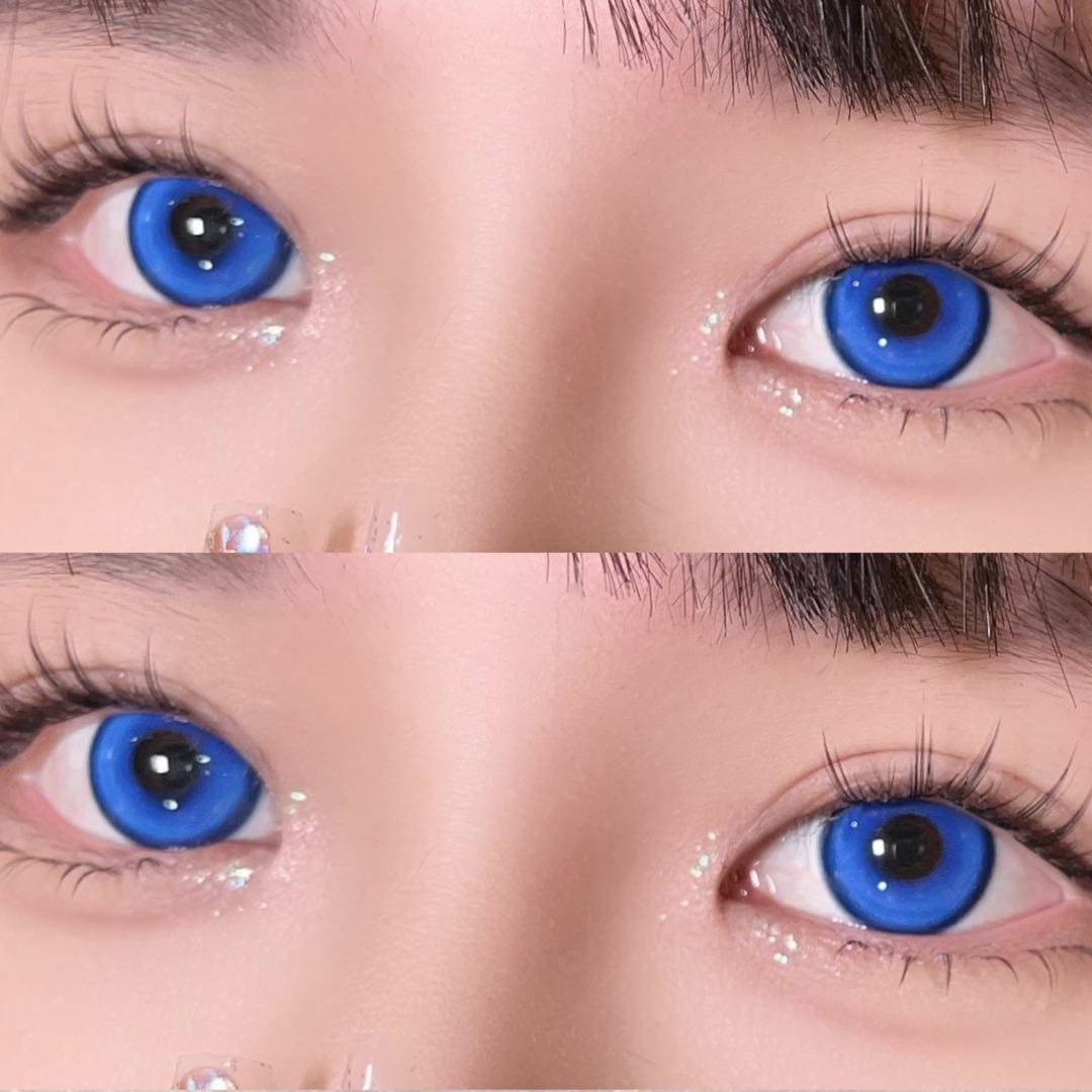 Dollpoison Nova Brilliant Blue 1-Day Cosplay Colored Contacts - image 4