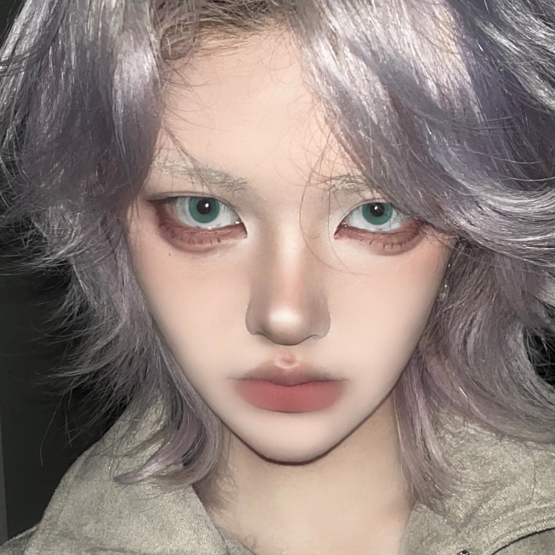 Dollpoison Mini Pupil Green 1-Day Cosplay Colored Contacts - image 5