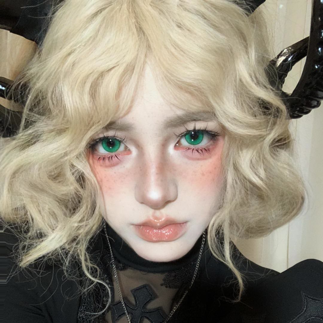 Dollpoison Nocturne Green 1-Day Cosplay Colored Contacts - image 5