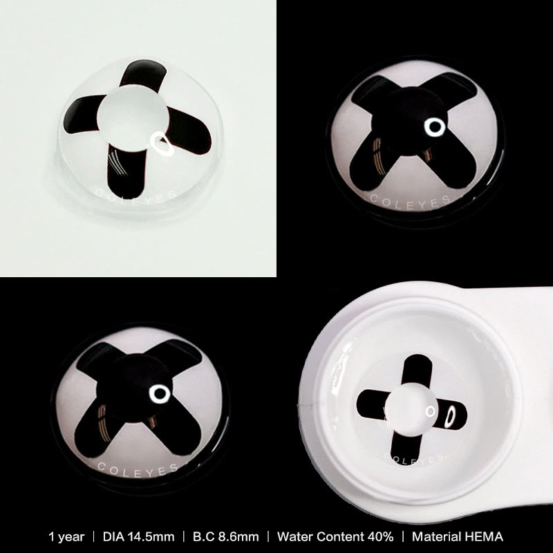 Dollpoison Cross Black Yearly Cosplay Colored Contacts - image 7