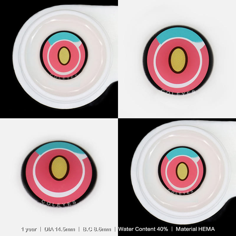 Dollpoison Titan Pink Yearly Cosplay Colored Contacts - image 6