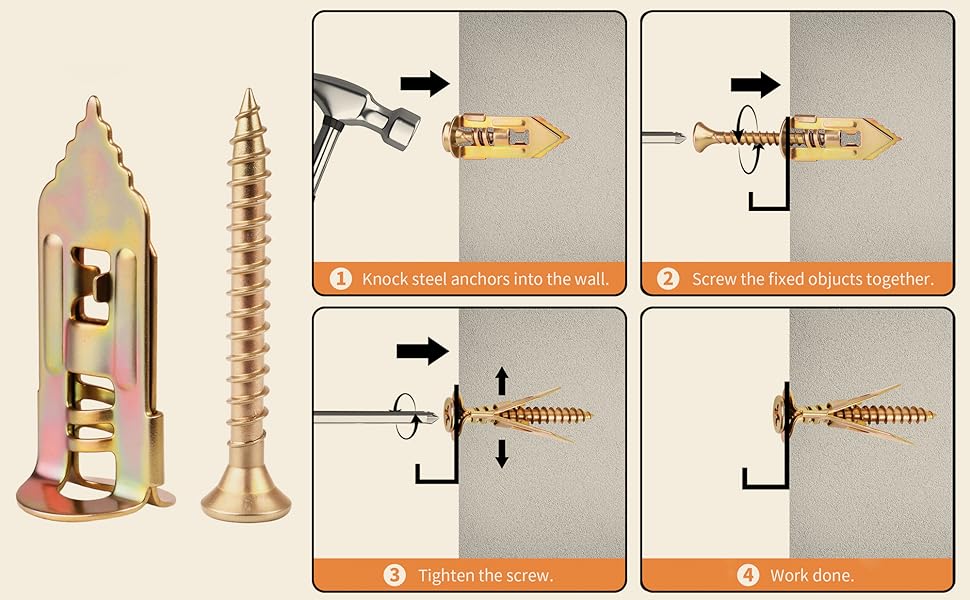 How to use wall anchors?