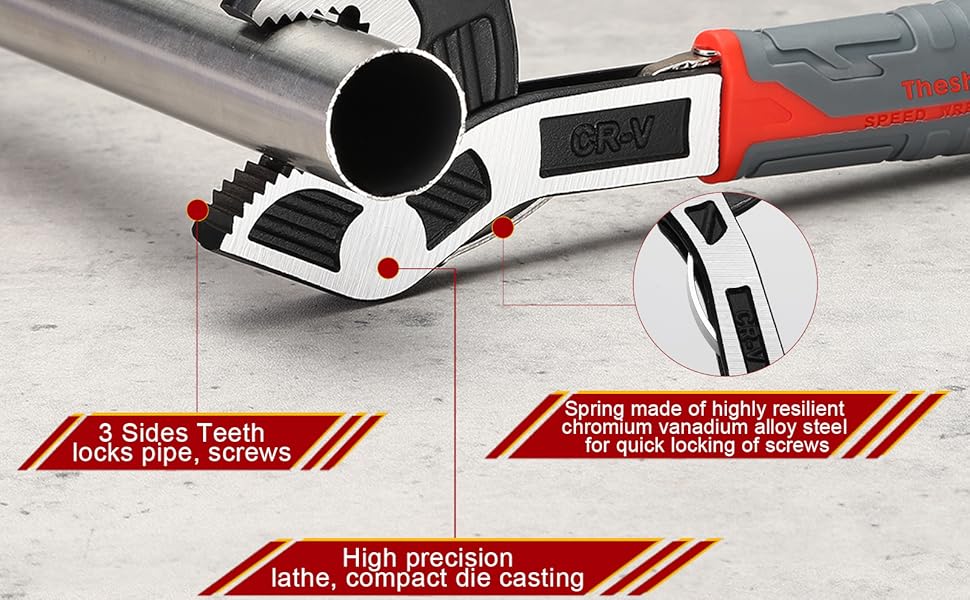 adjustable pipe wrench