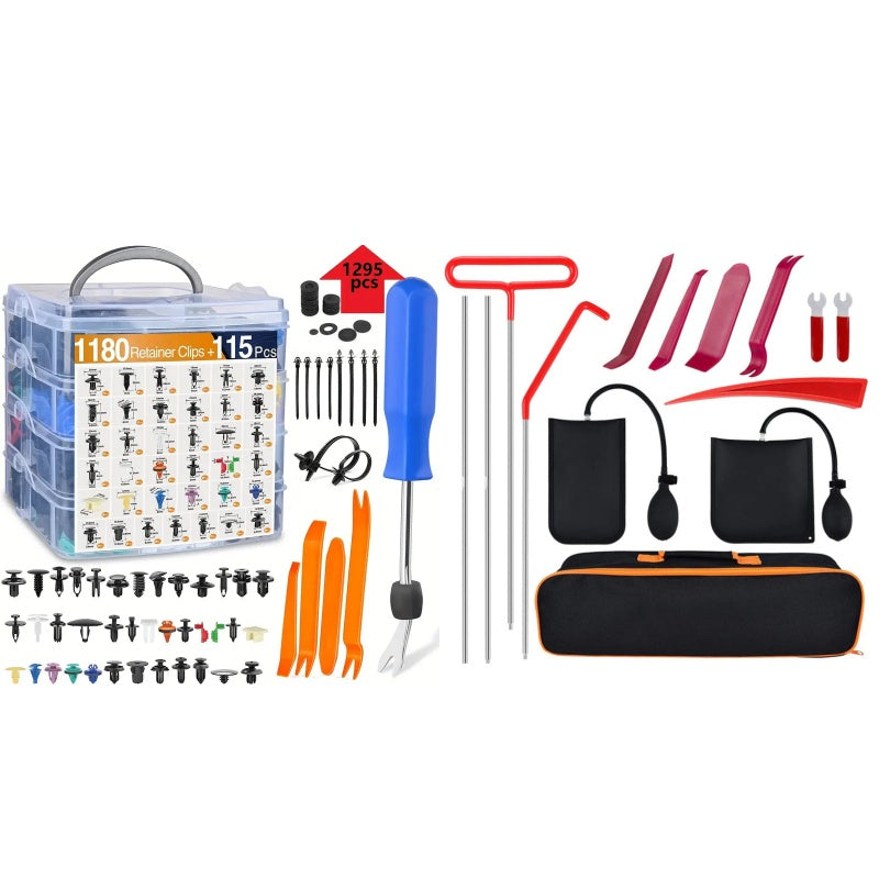 925pcs-1295Pcs Car Retainer Clips & Fastener Remover（limited-time discount）