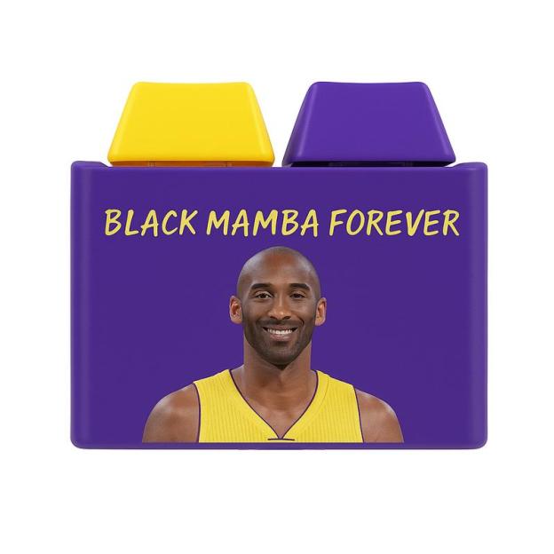Mamba Theme Keycap Keychain