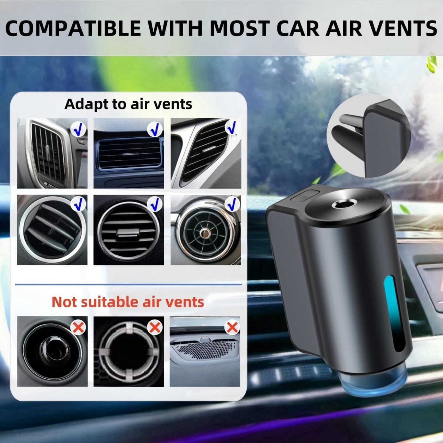 Car Air Freshener Diffuser
