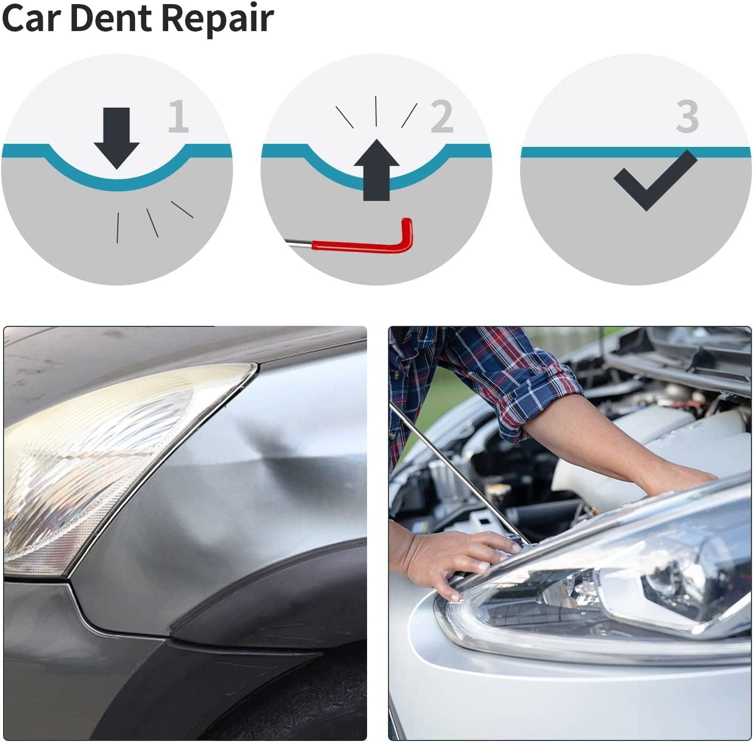 Car Repair Tool Kit with Carrying Bag