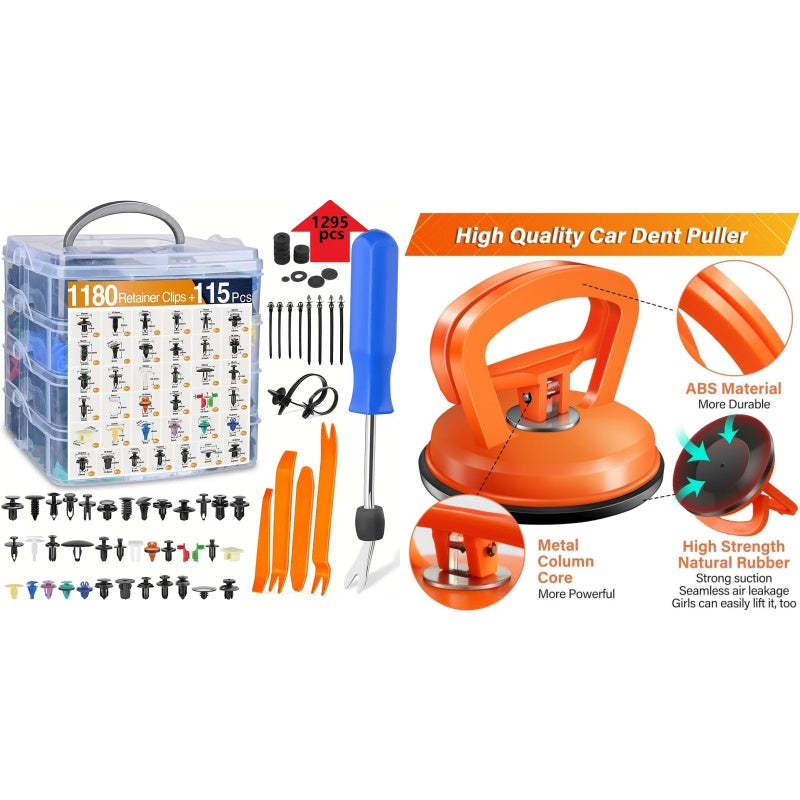 925pcs-1295Pcs Car Retainer Clips & Fastener Remover（limited-time discount）